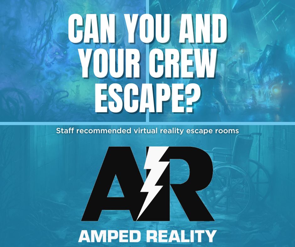 Virtual reality escape rooms